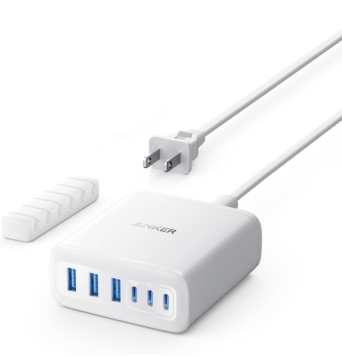 Anker 112W 6-Port USB-C Desktop Fast Charger