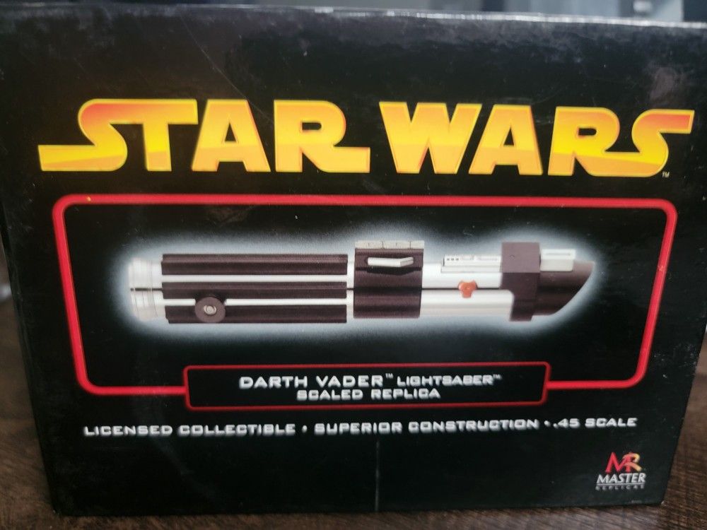 Star Wars Master Replicas Darth Vader ROTS silver 45 Scale Replica