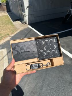 COACH SET : Wallet & Cardholder