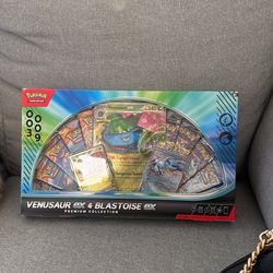 Venusaur Ex & Blastoise Ex Premium Collection