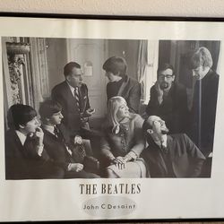 Beatles Portrairt Photo Wall Frame