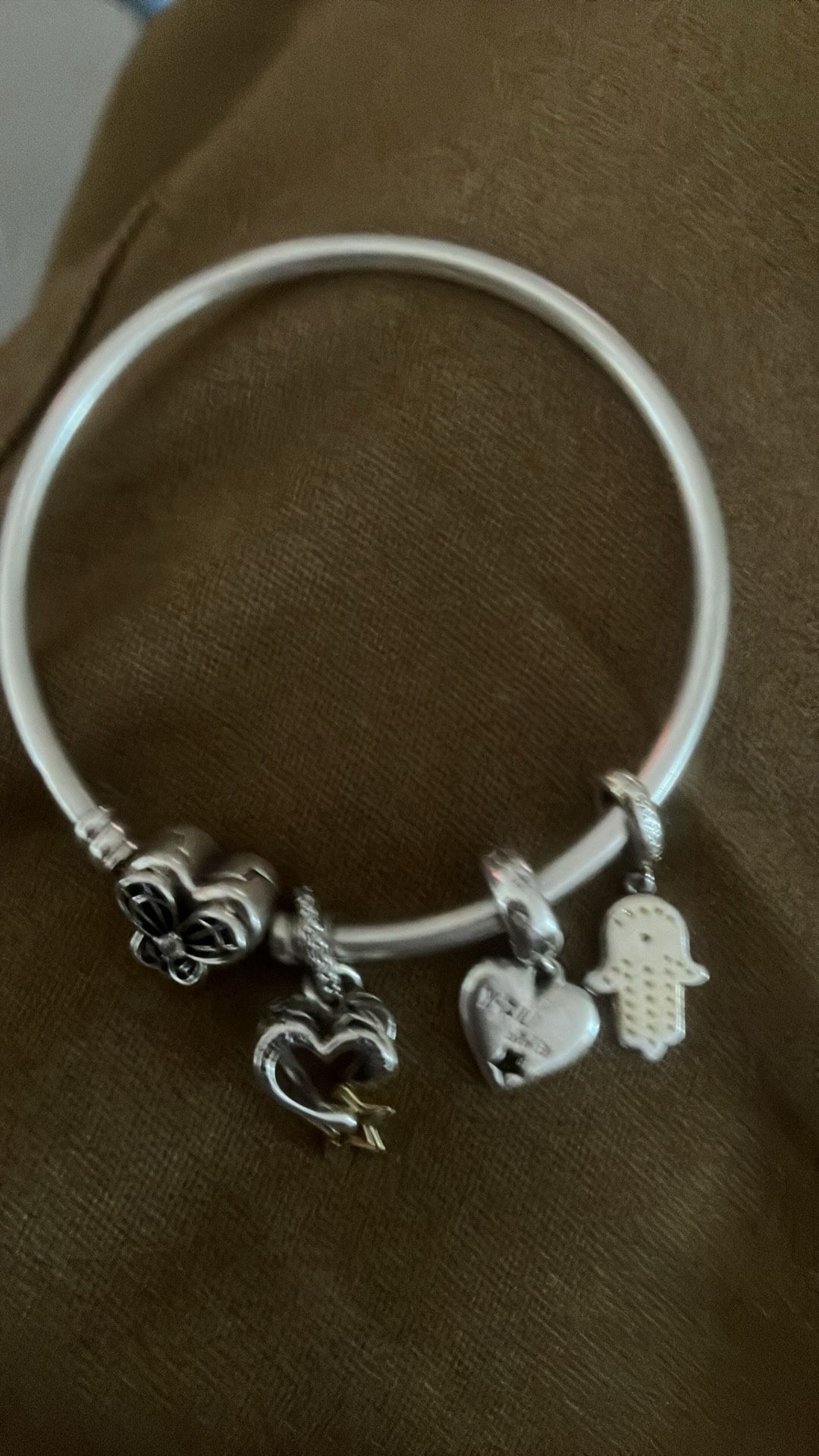 Pandora Bracelet With Charms