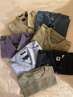 Men’s Button Down Dress Shirt Bundle - XXL