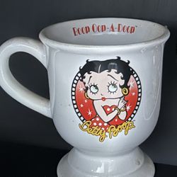 Betty Boop Cup/Decor Porcelain Plate