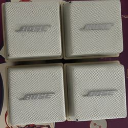 Pair Of Bose Acoustimass Cube System Cube Speakers AM-5 Left & Right - 