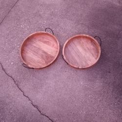 Set Of Wooden Trays