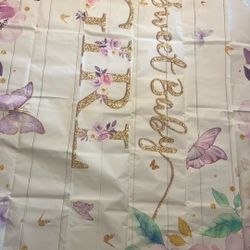 Baby Shower Backdrop 