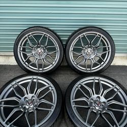 Chevy Corvette Z06 Original 20/21 Spider Forged Aluminum Wheels Rims