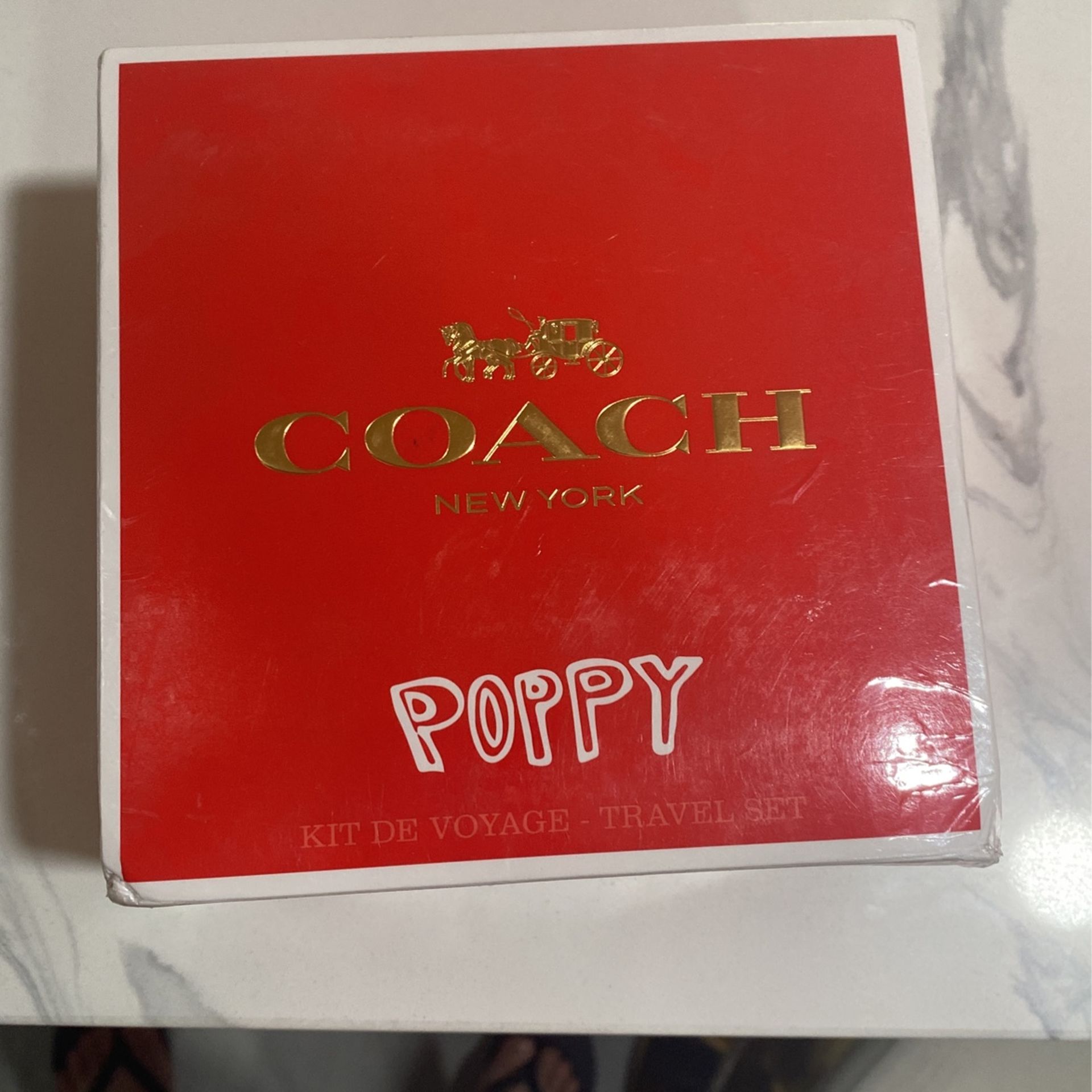 New Coach Poppy New York Kit De Voyage Set