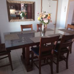 Dinner Table 6 Hairs 