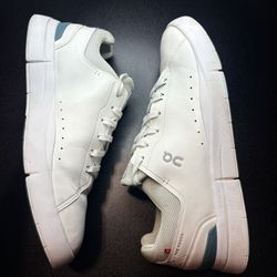 ON cloud The Roger advantage white sneaker tennis shoes men 13 casual walking