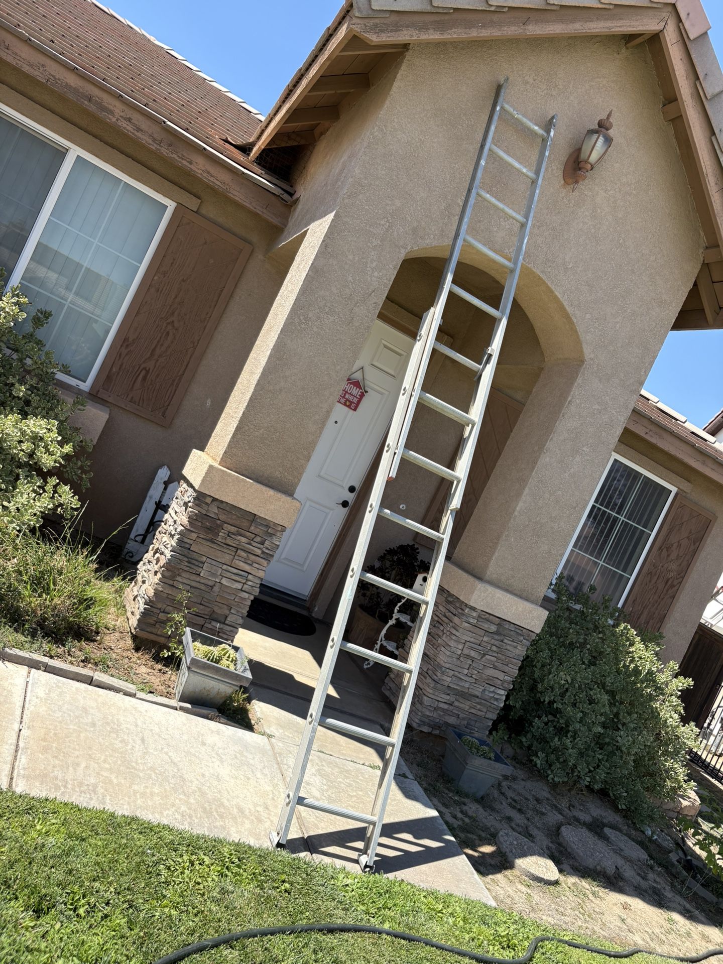 Aluminum Sliding Ladder 13 Ft Tall
