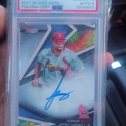 PSA Grade 9 Joshua Baez