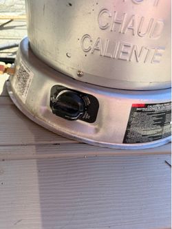 Propane construction heater