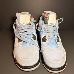Air Jordan 4 Retro “University Blue” - Size 10 - Lightly Used, Authentic