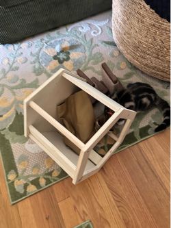 Cat cubby new opener box