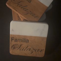 Laser Engraved Coasters