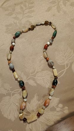 Stone necklace