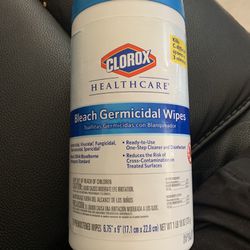 Clorox Healthcare Bleach Germicidal Wipes 
