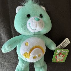 Care Bear Mini  Plush Toy Wish Bear