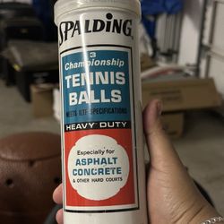 Spalding Tennis Balls VINTAGE 