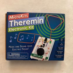 MicroKits theremin electronic kit, NIB