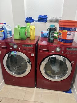 LG washer and dryer set