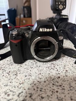 Nikon D90 digital single-lens reflex (DSLR) camera.