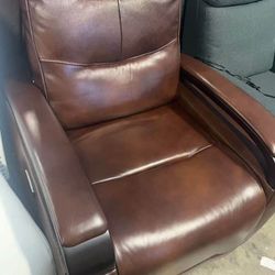Leather Power Swivel Glider Rocker Recliner