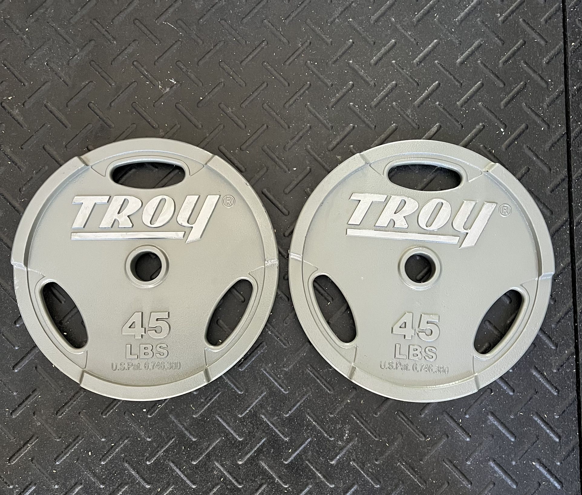 45lbs Troy Olympic Weight Plates