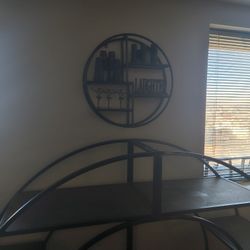 Tv Stand And Matching Wall Shelf 