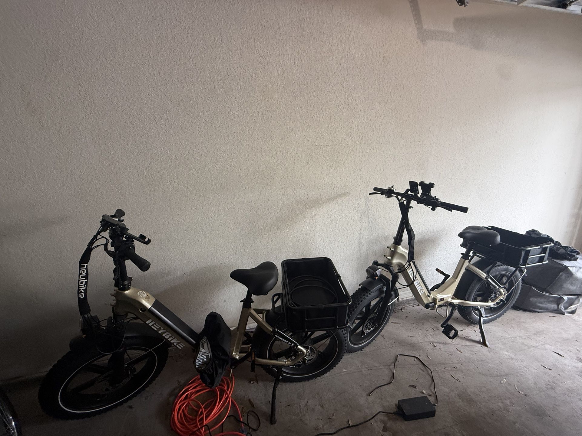 TWO Like-New Heybike Ranger S Electric Bikes – Hardly Used!