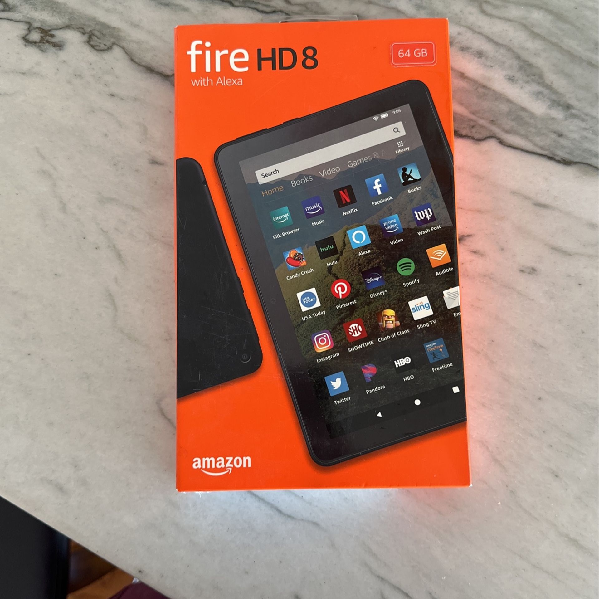 Amazon Fire Tablet HD 8 with Cover