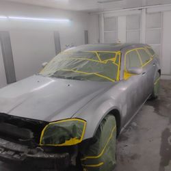 Paint Working Car