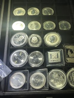1 Ounce Silver Rounds And Morgans We Also Buy