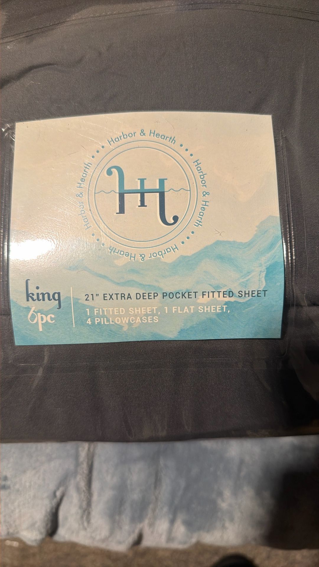 Harbor And hearth Brand New King Size Sheet Set