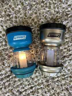  LED Lantern - Coleman Tested And Working. Takes 4 D Batteries