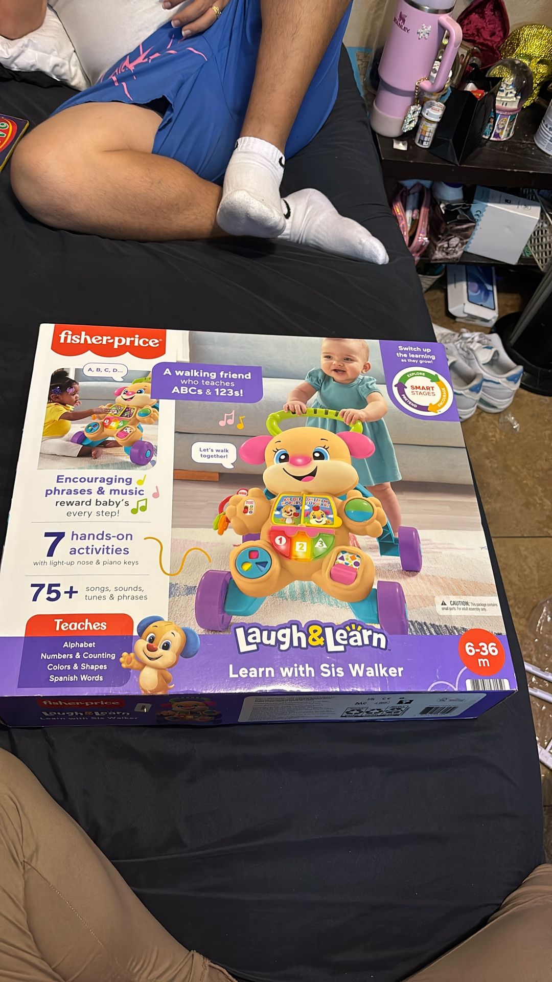 Fisher Price Walker Toy Sings Laugh & Learn