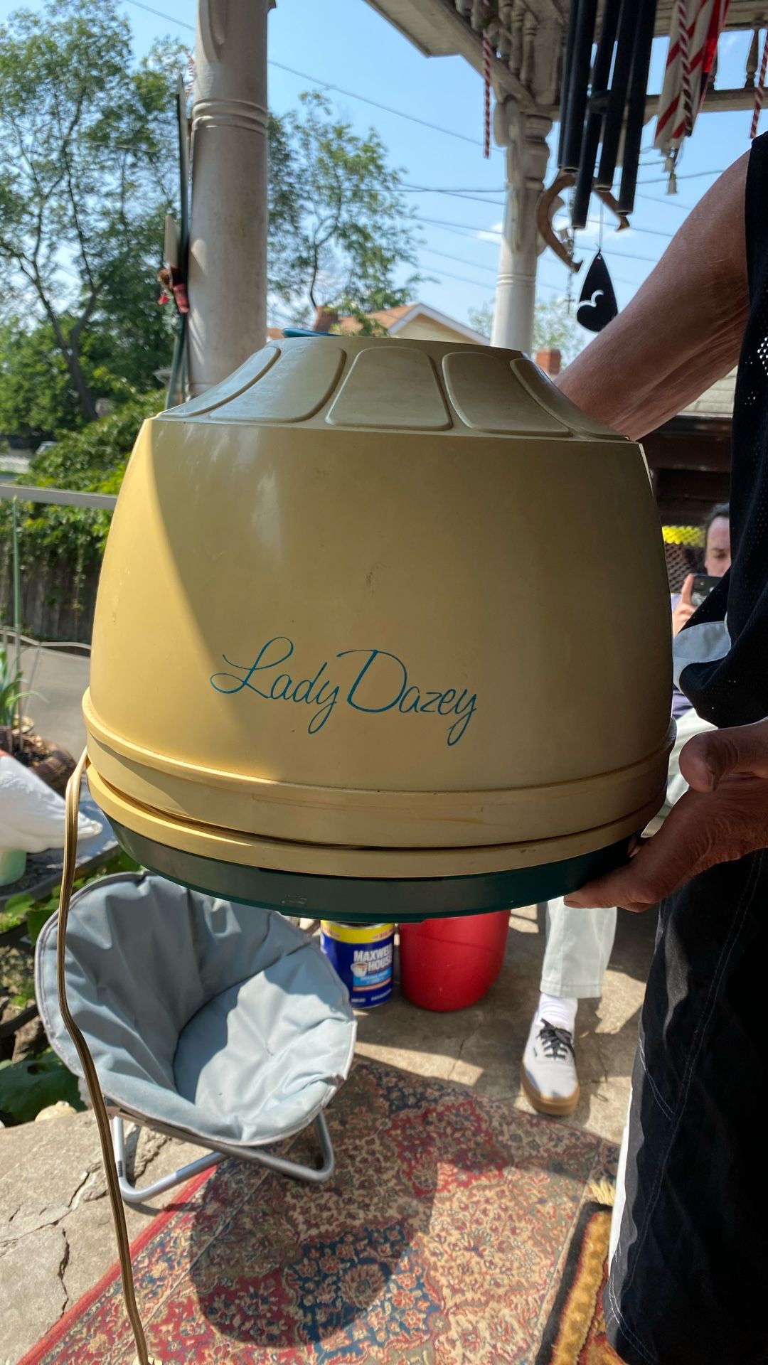 vtg lazy daidy hair dryer