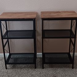 Set of 2, 3-Tier Tables