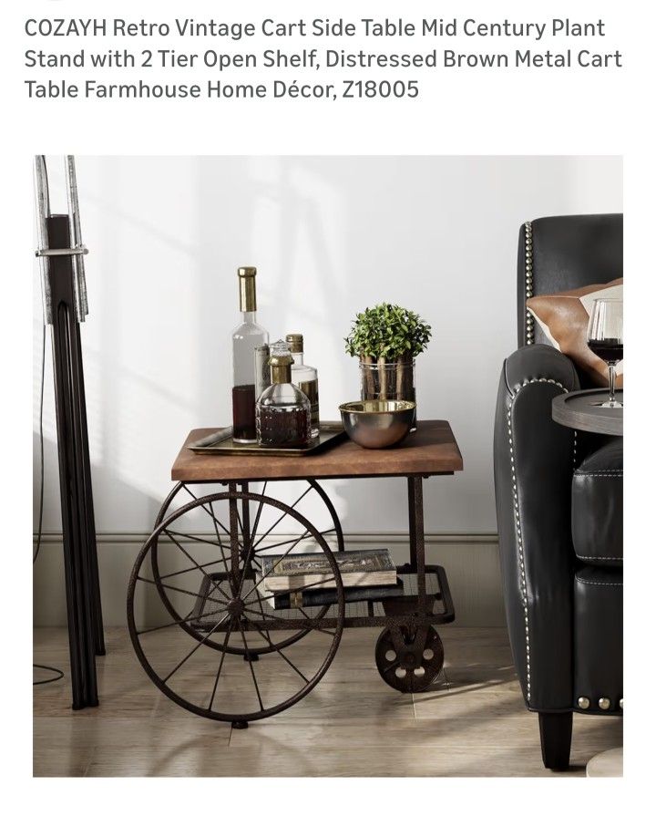 Unique Bar Cart