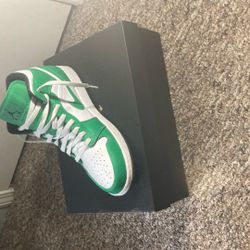 Air Jordan Mid 1’s Lucky Green