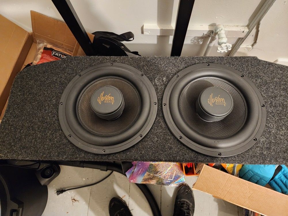 Illusion Audio Subwoofers(2)