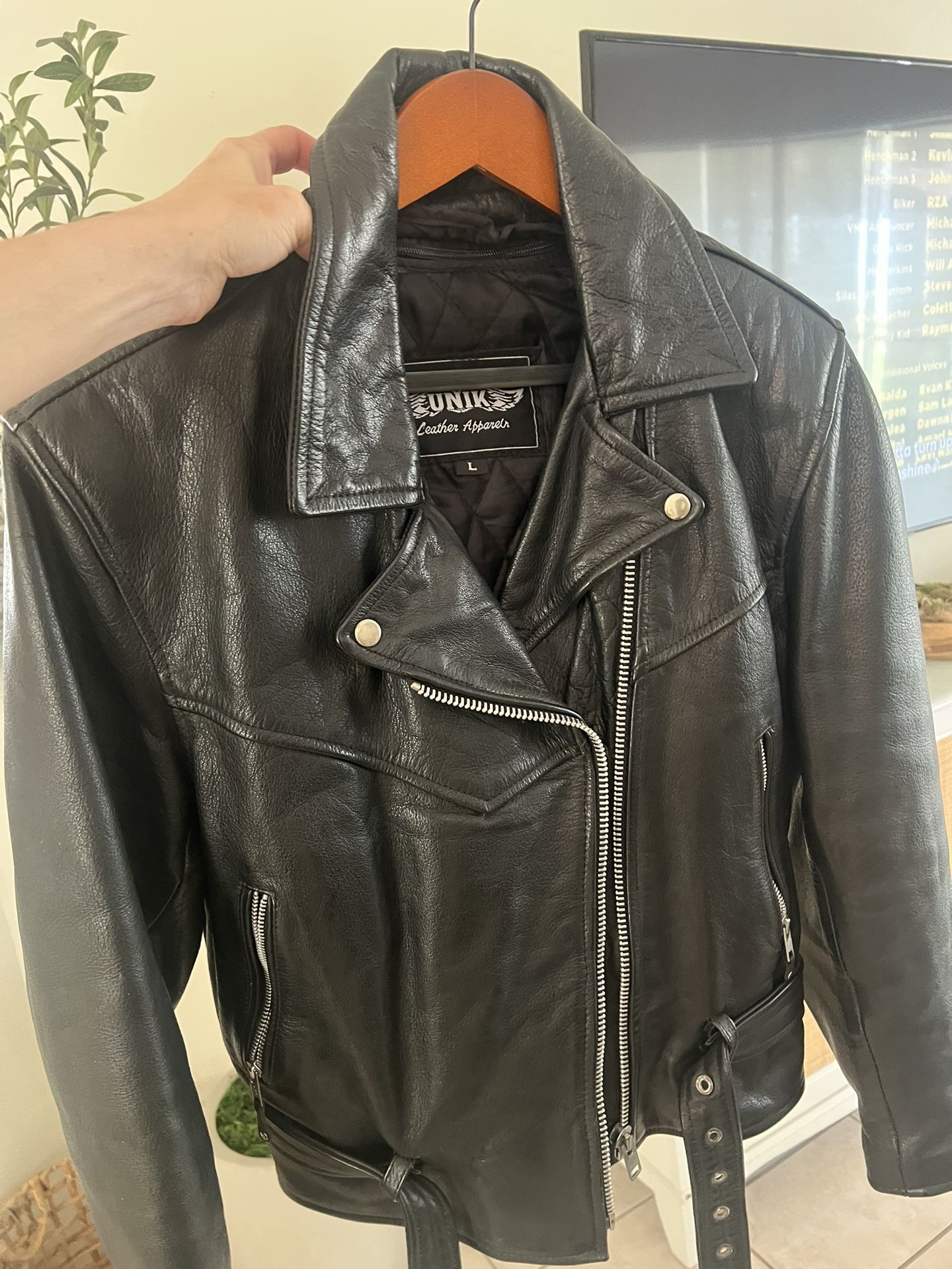 Women Leather Biker Jacket
