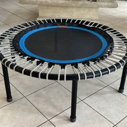 Bellicon 39 inch Classic Rebounder Folding Legs Excellent Condition w Strong Bungees