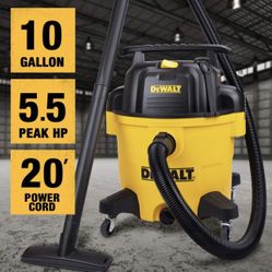 Brand New 10 Galloon Dewalt Wet/Dry Vacuum & Blower