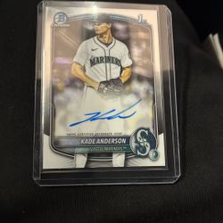 Autographed TRADING Card . 