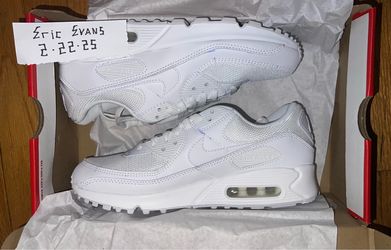 Nike Air Max 90 (white/white) Size 9 (Women’s)