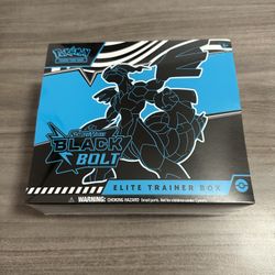 Pokemon TCG Black Bolt ETB