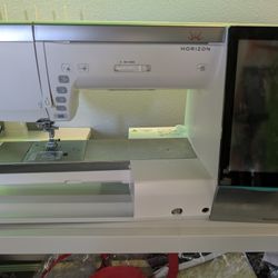 Janome mc15000 - works but needs service